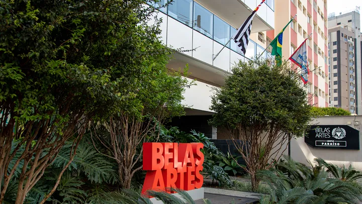 Fachada do campus Paraíso